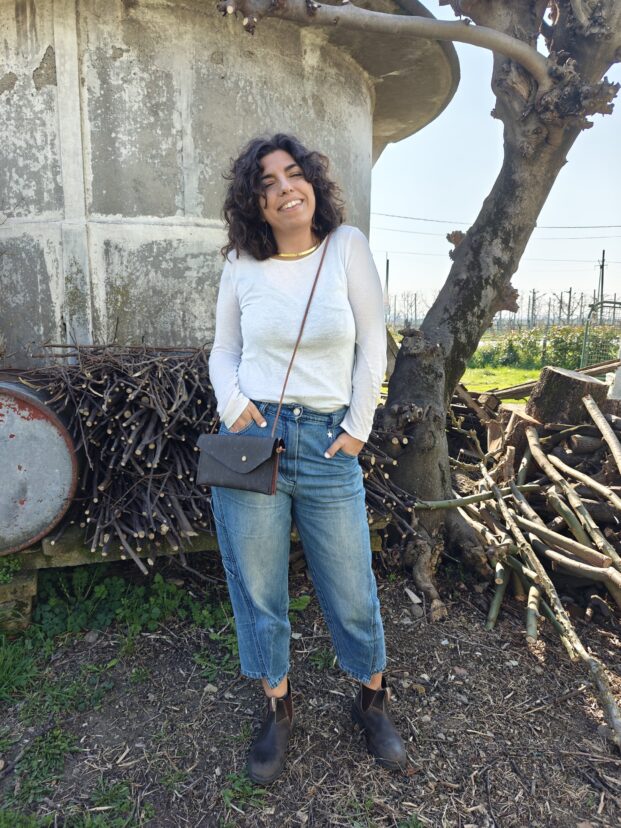 Tracollina/Pochette Blush e TdM disegnato - immagine 5