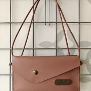 Tracollina/Pochette Blush e Grigio Scuro