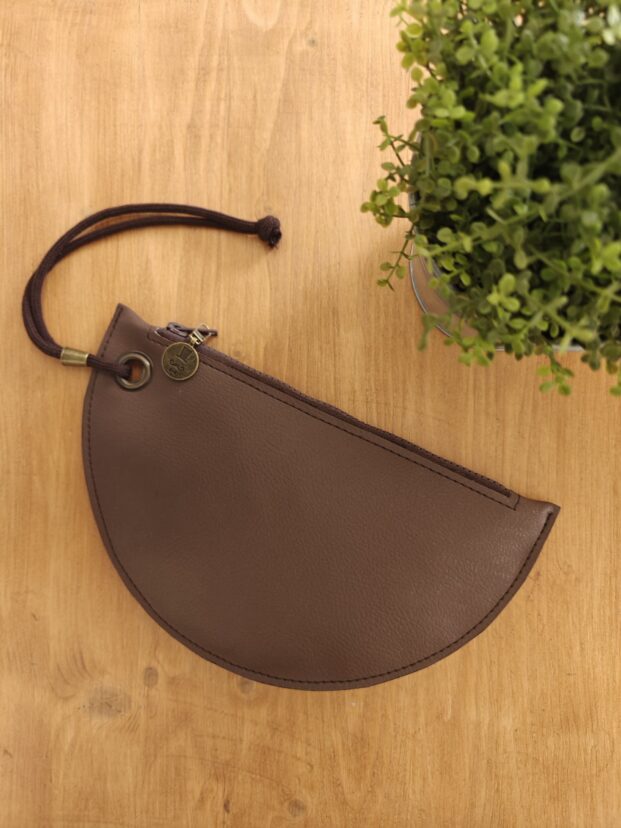Mini Pochette MezzaLuna Cioccolato
