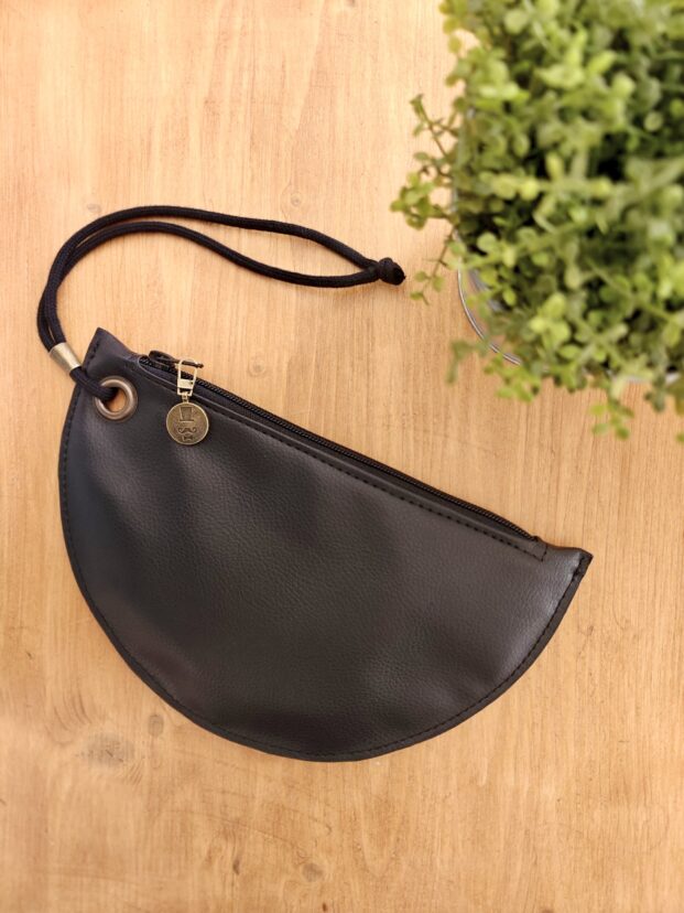 Mini Pochette MezzaLuna Nera