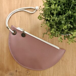 Mini Pochette MezzaLuna Blush